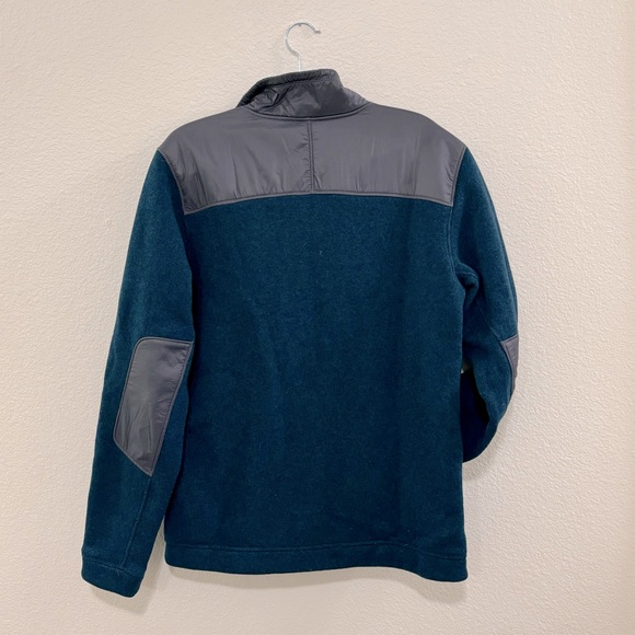 The North Face teal zip up size M - Picture 2 of 5